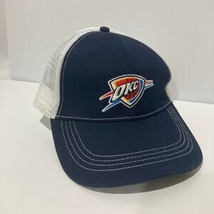 Nba Oklahoma City Thunder Navy Mesh Hat